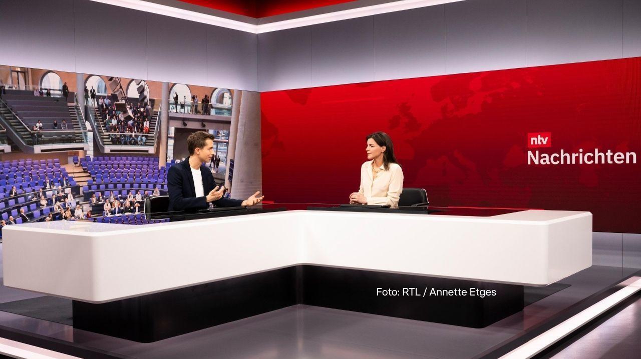 Neues Studio für NTV
