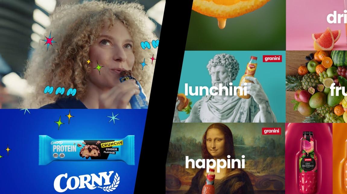 CORNY und granini: Starke Marken, viele Screens, starke Performance 