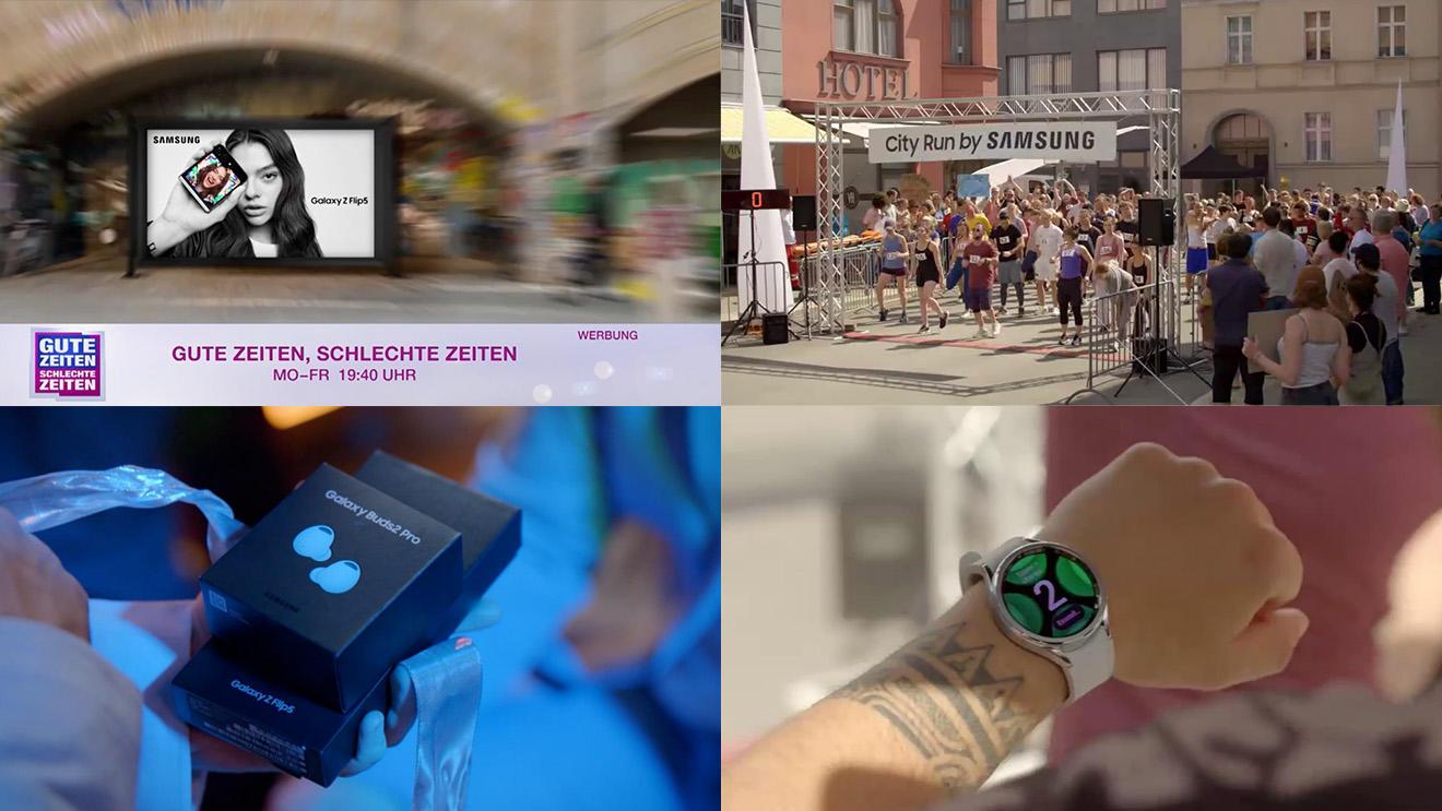 Besonders gute Zeiten für Samsung bei GZSZ