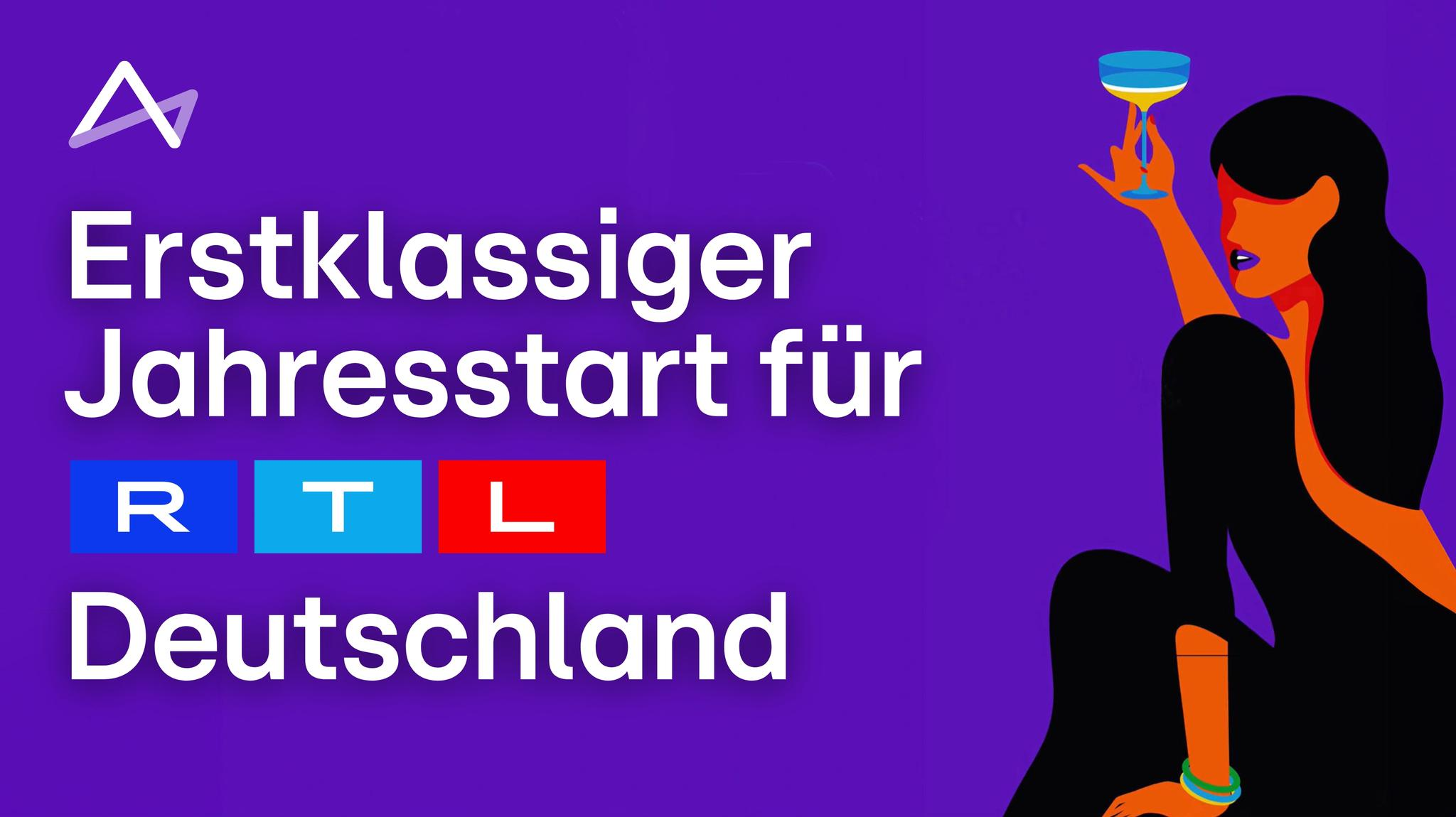 Rekord-Januar für RTL Deutschland