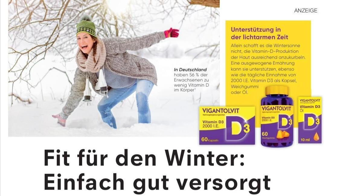 "Mit uns einfach gesund" – Fit durch die kalte Jahreszeit