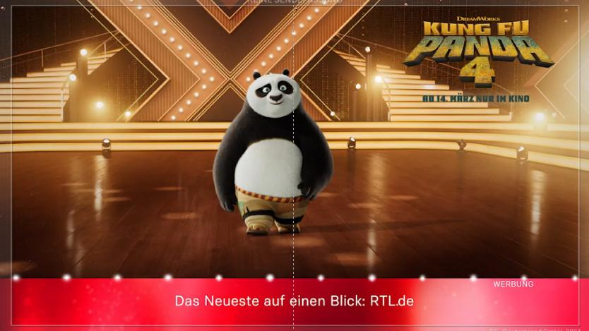 Stage Move mit Universal Pictures bei LET'S DANCE 2024