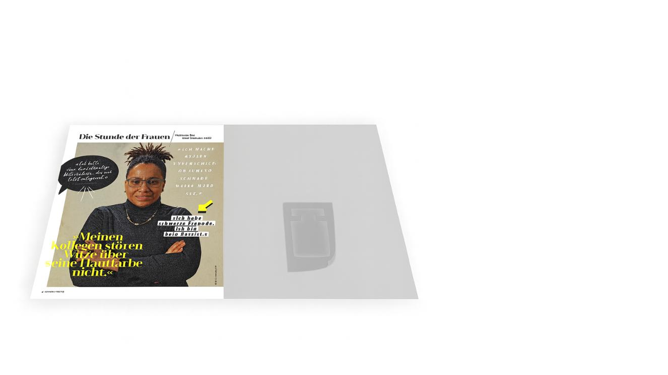 Beihefter mit Warenprobe