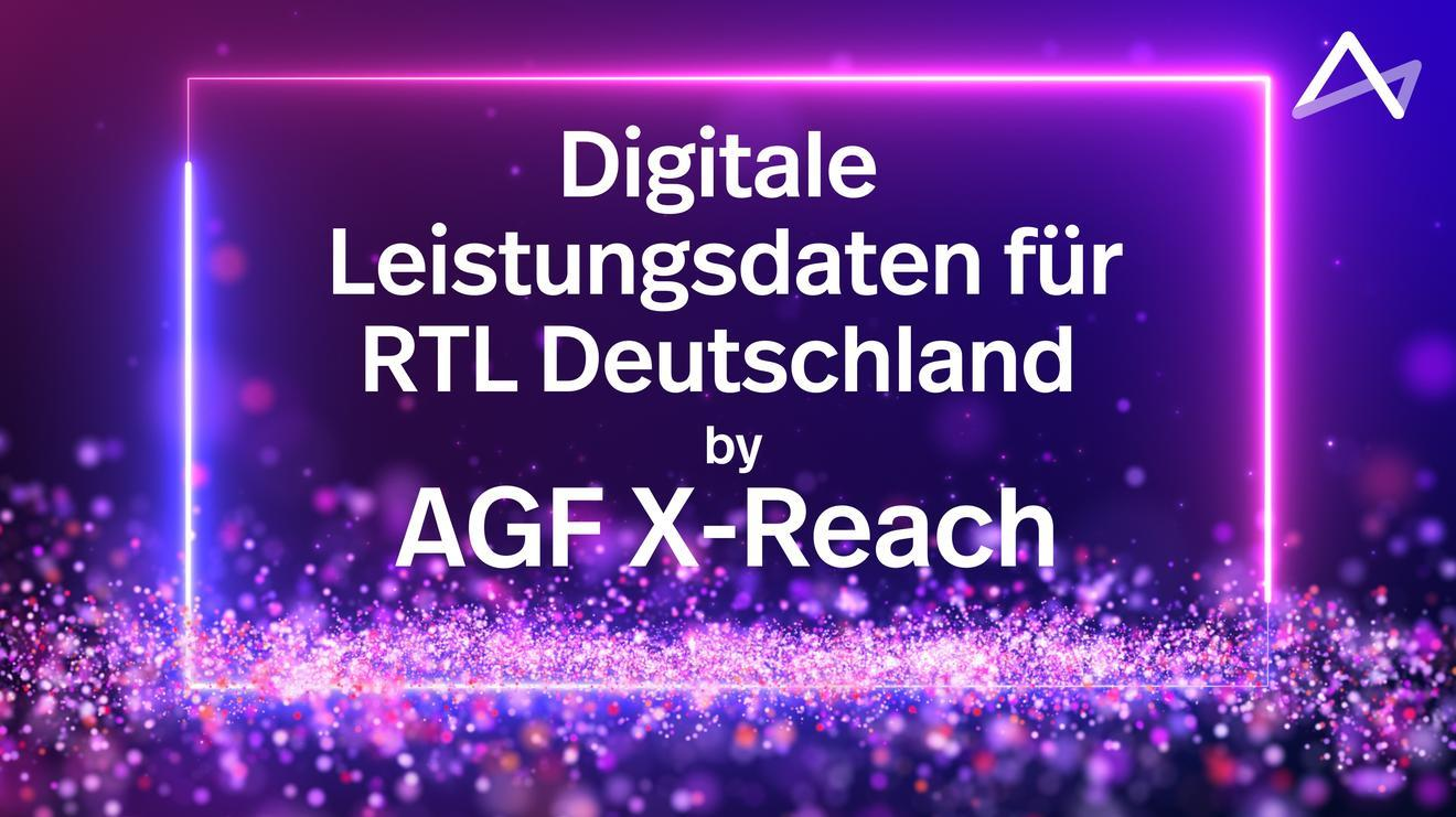AGF X-Reach: Digitale Leistungsdaten gehen in Serie